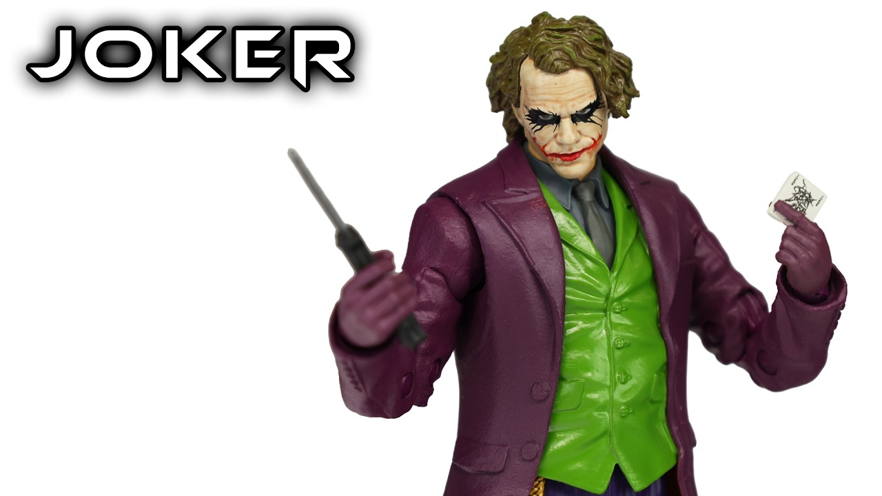 McFarlane JOKER Deluxe Theatrical Edition DC Multiverse Batman Action Figure Review