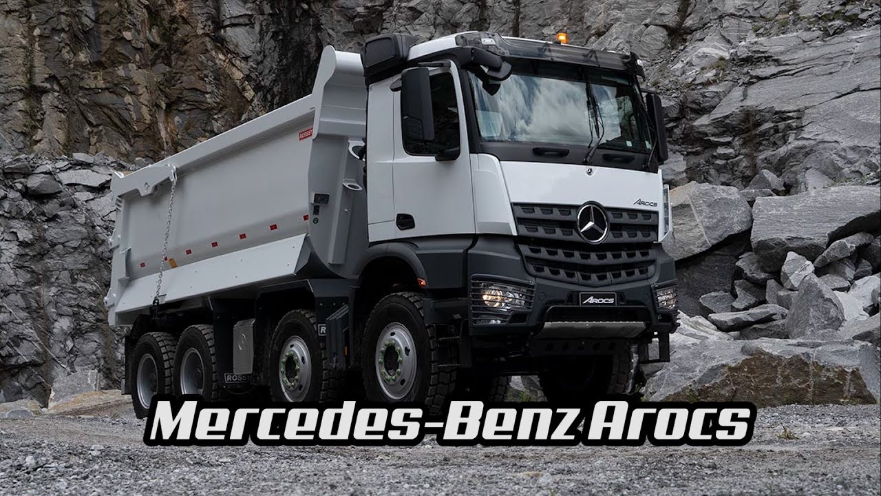 MERCEDES-BENZ AROCS: CONHECEMOS O MONSTRO DA MINERAÇÃO
