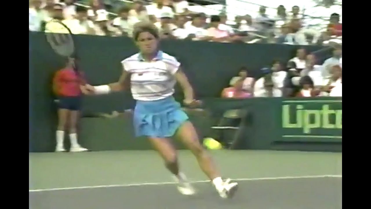 Крис Эверт против Кэти Джордан, Майами, 1986, R4 💛⭐