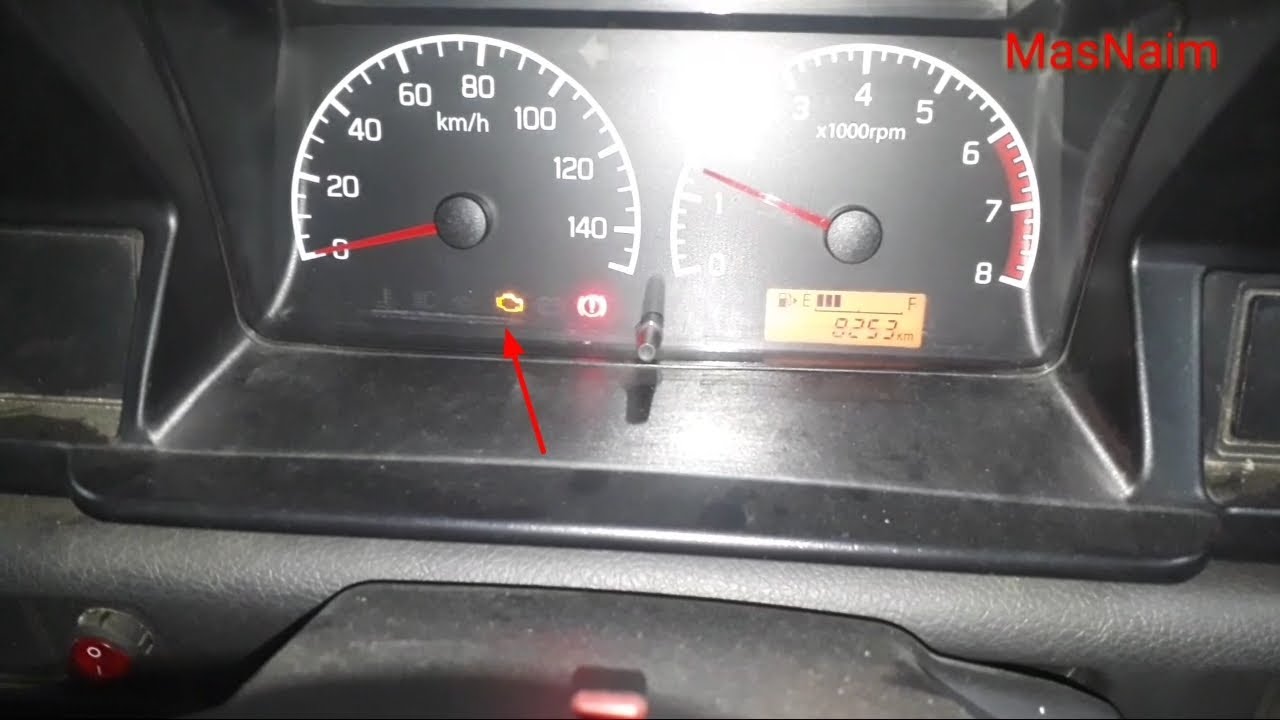 Cek engine suzuki carry 1.5 menyala