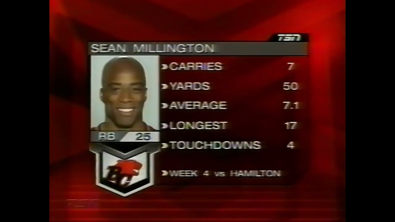 August 1, 2002 - CFL - Calgary Stampeders @ BC Lions