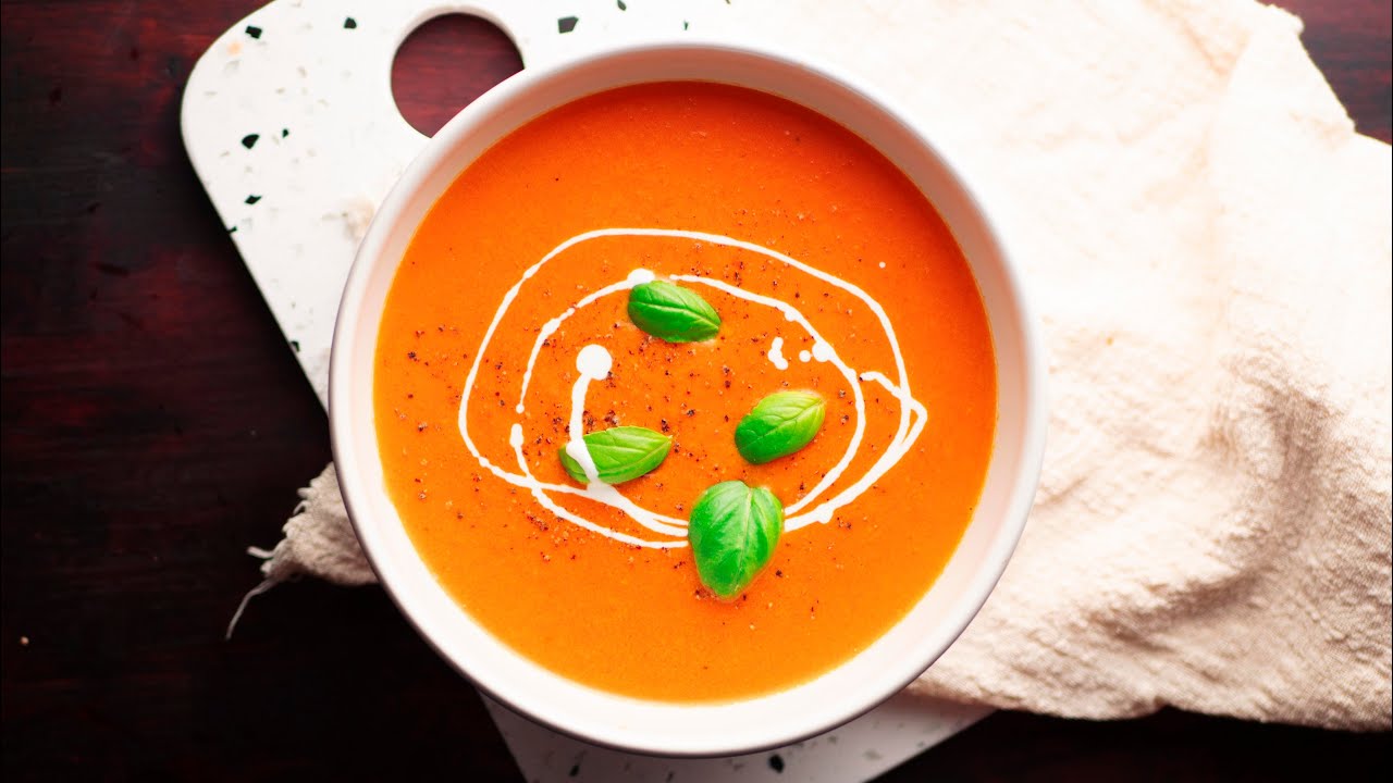 Delicious Tomato Soup | Creamy Tomato Soup Recipe