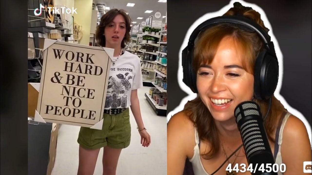 Maya kept GIGGLING after seeing this Tik Tok...