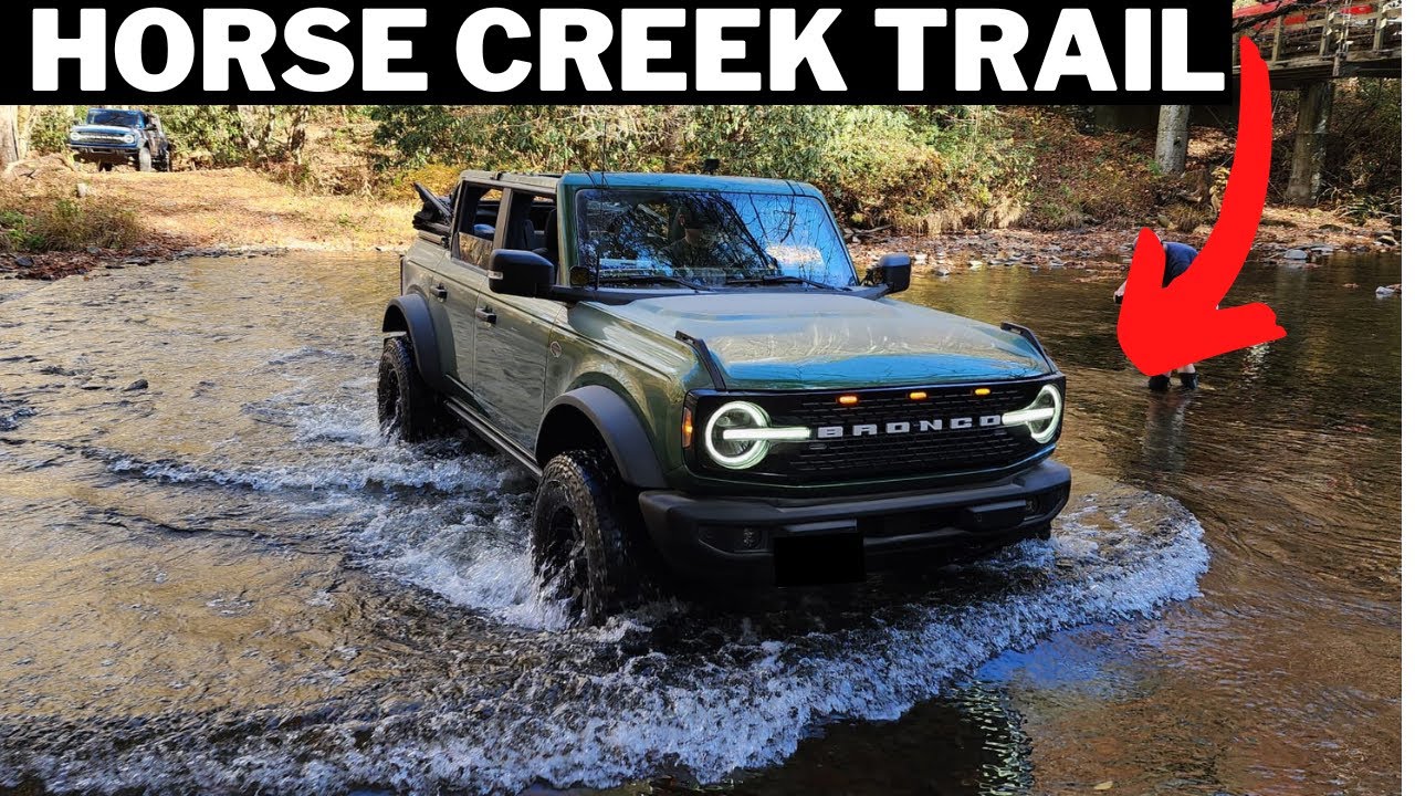 TAKING ON HORSE CREEK TRAIL IN TENNESSEE - Bronco goes Offroading