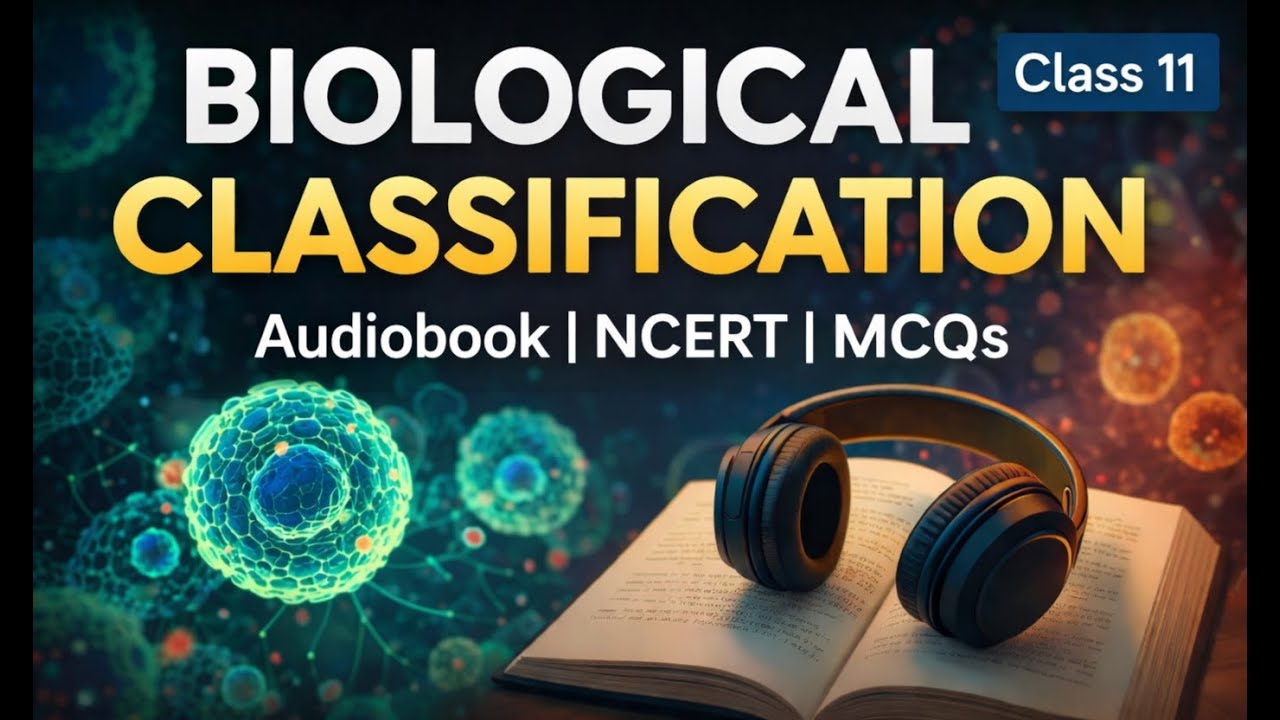 Biological Classification | Class 11 NCERT | Audiobook