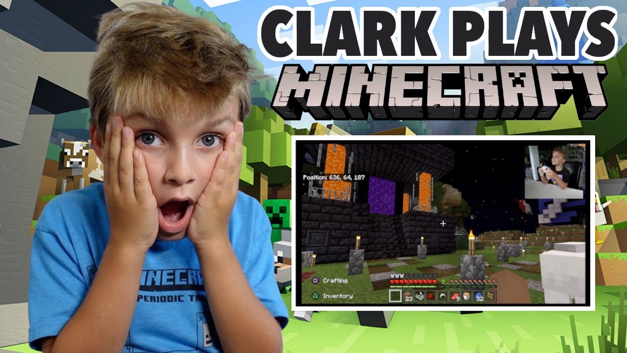 WE'RE IN THE REALM AGAIN | Clark Plays Minecraft