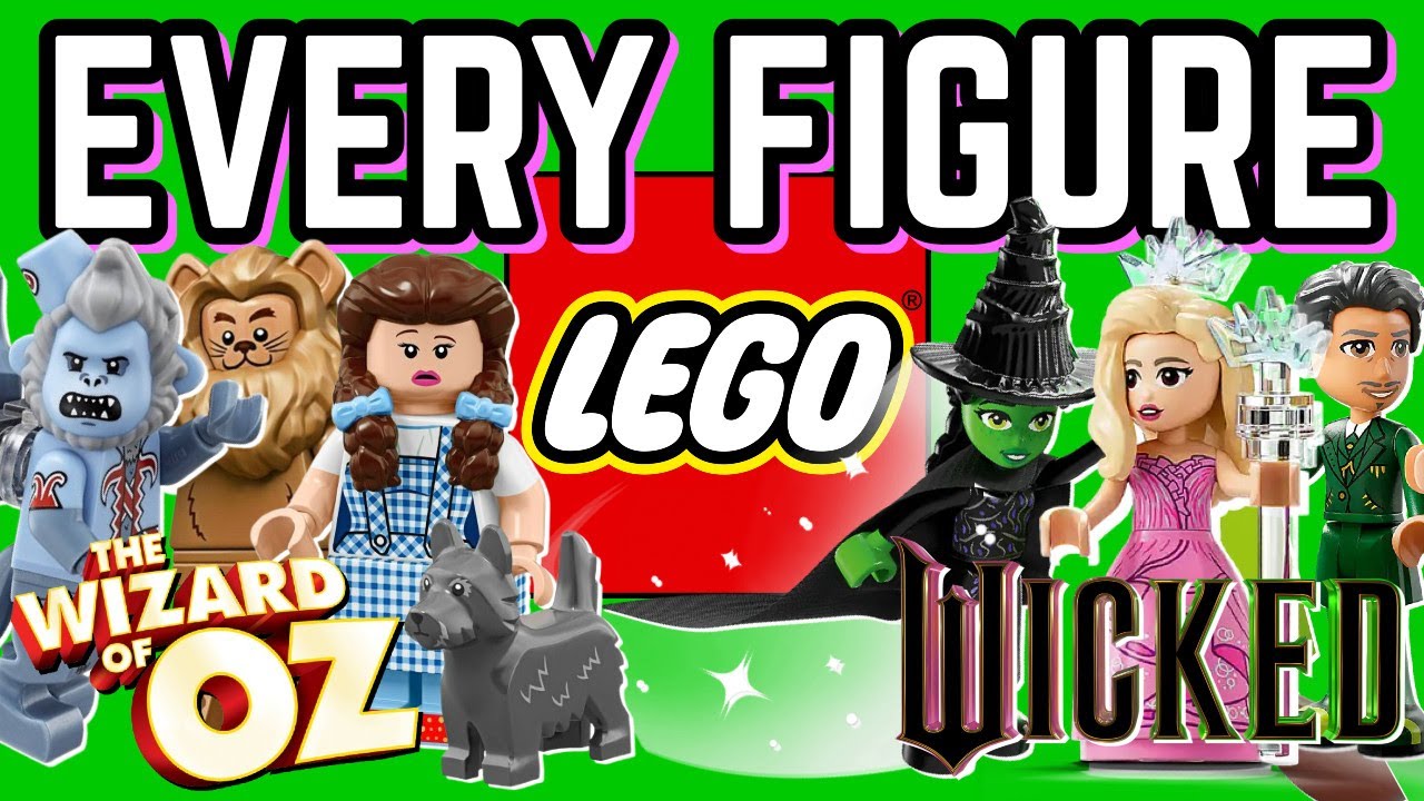 EVERY LEGO The Wizard of Oz & Wicked Figure EVER Made