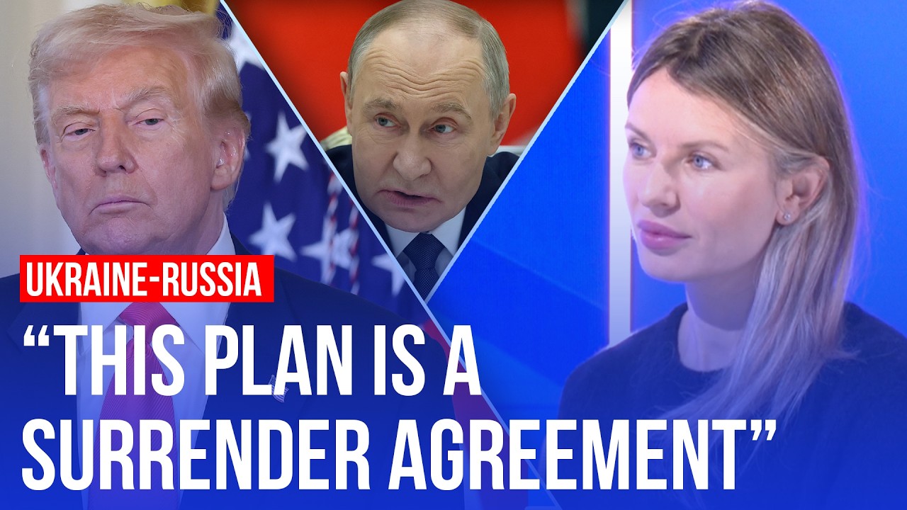 Trump and Putin's peace plan dismissed as 'surrender' by Ukraine MP | LBC