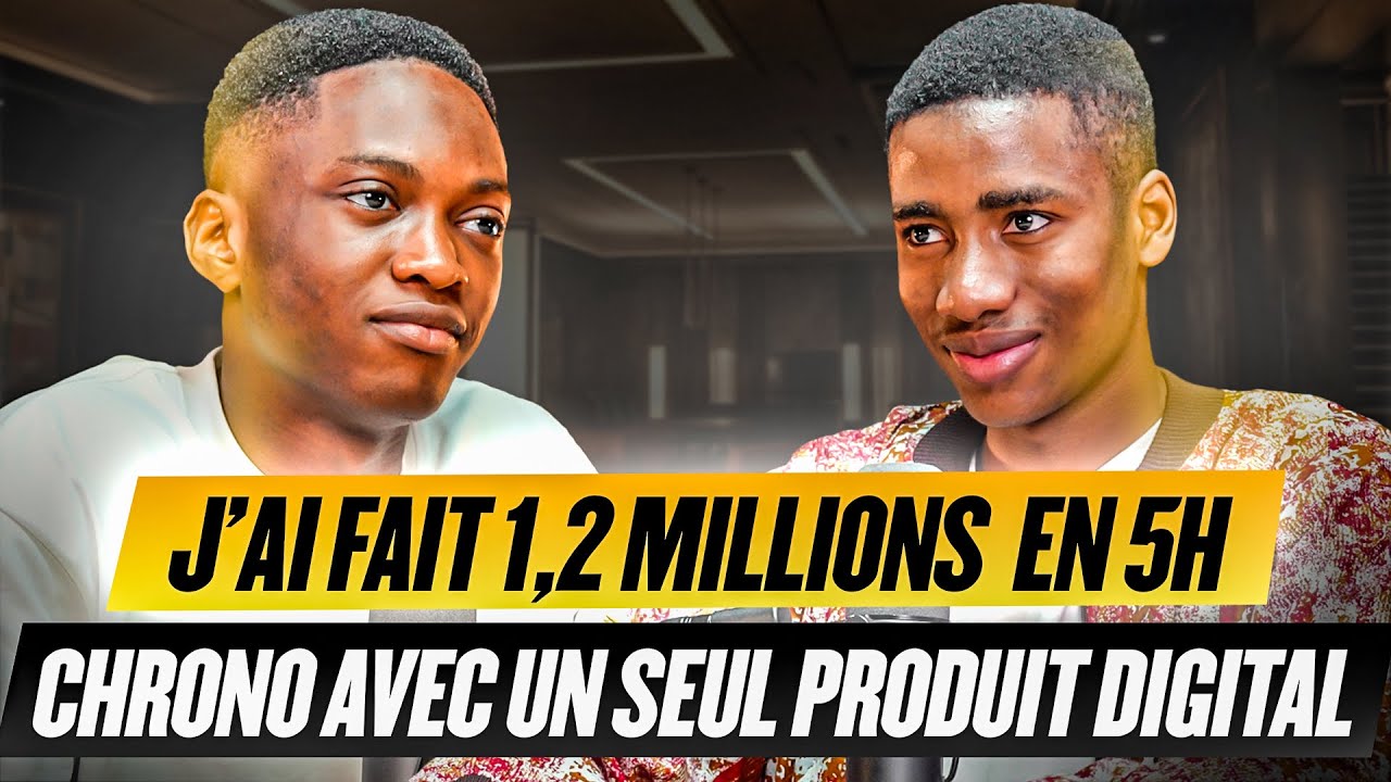 +23 MILLIONS FCFA GÉNÉRÉS EN 6 MOIS GRÂCE AUX PRODUITS DIGITAUX : LE PARCOURS DE JUNIOR  AVEC ELITE