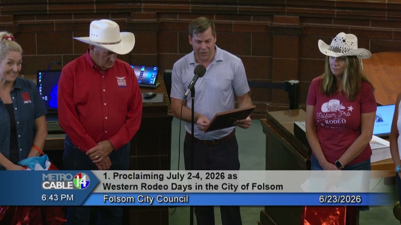 Folsom City Council - June 23, 2026