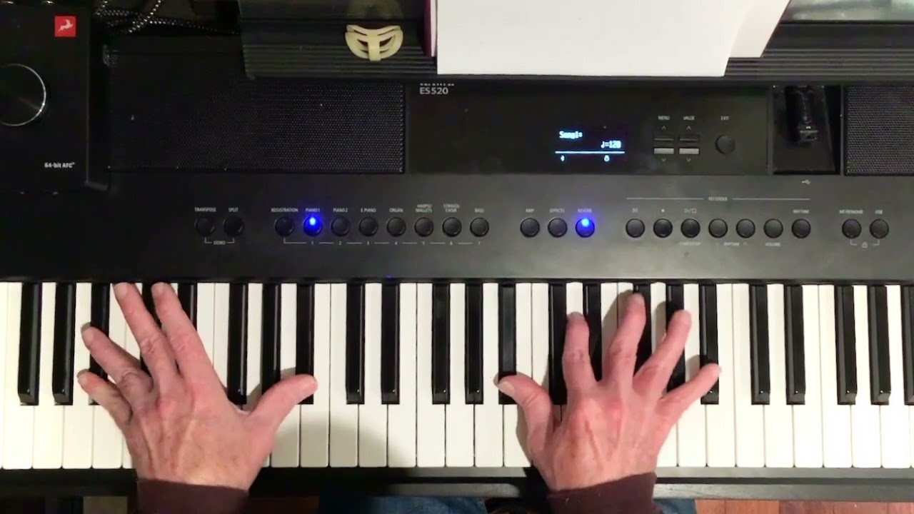 GENESIS - THE LAMIA  (piano cover)