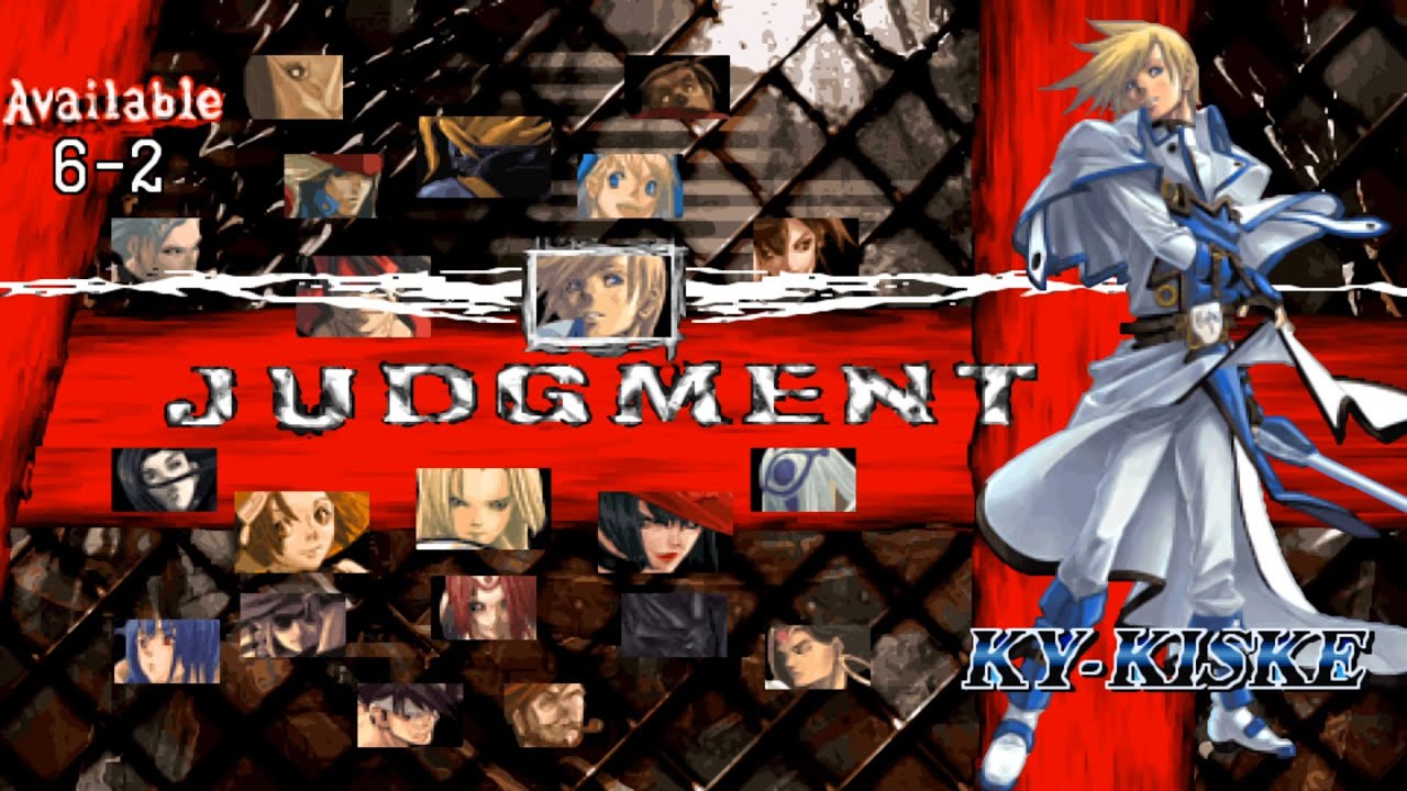 Guilty Gear Judgment All Characters [PSP]