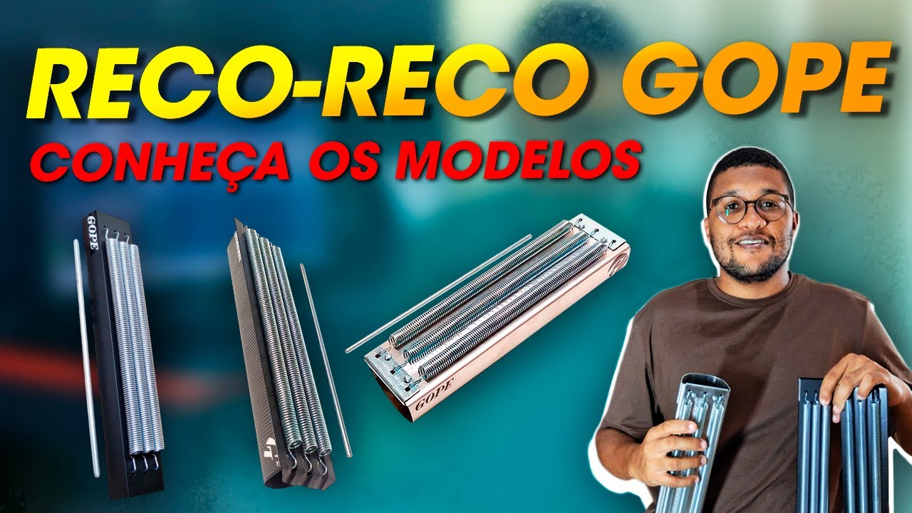 CONHEÇA OS 3 MODELOS DE RECO DA GOPE!