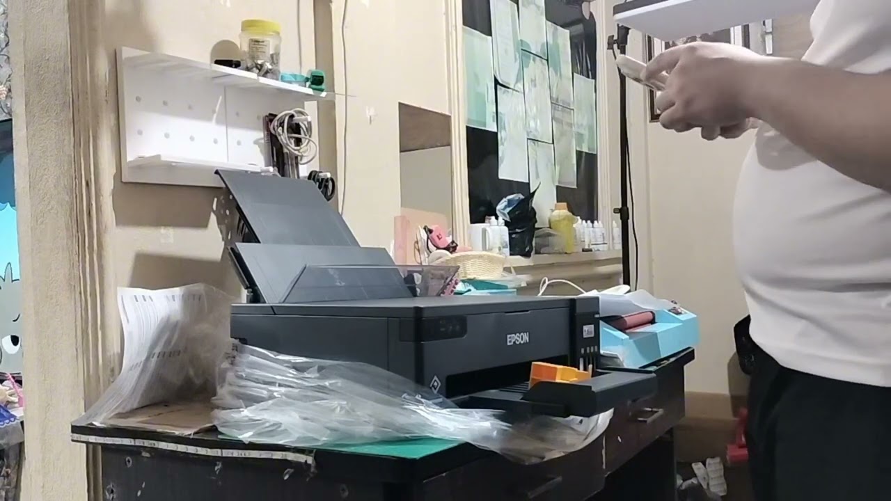 Epson L11050 Unboxing