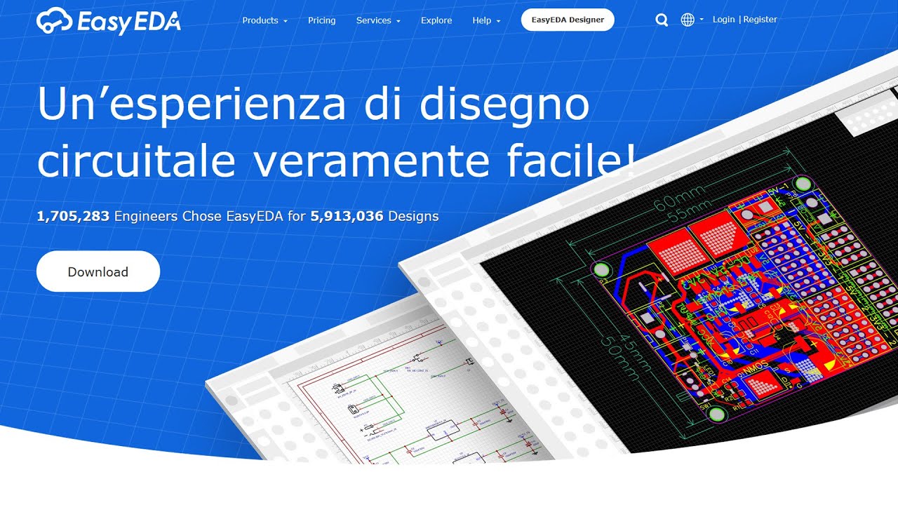 RV004: Realizziamo un circuito con EasyEDA