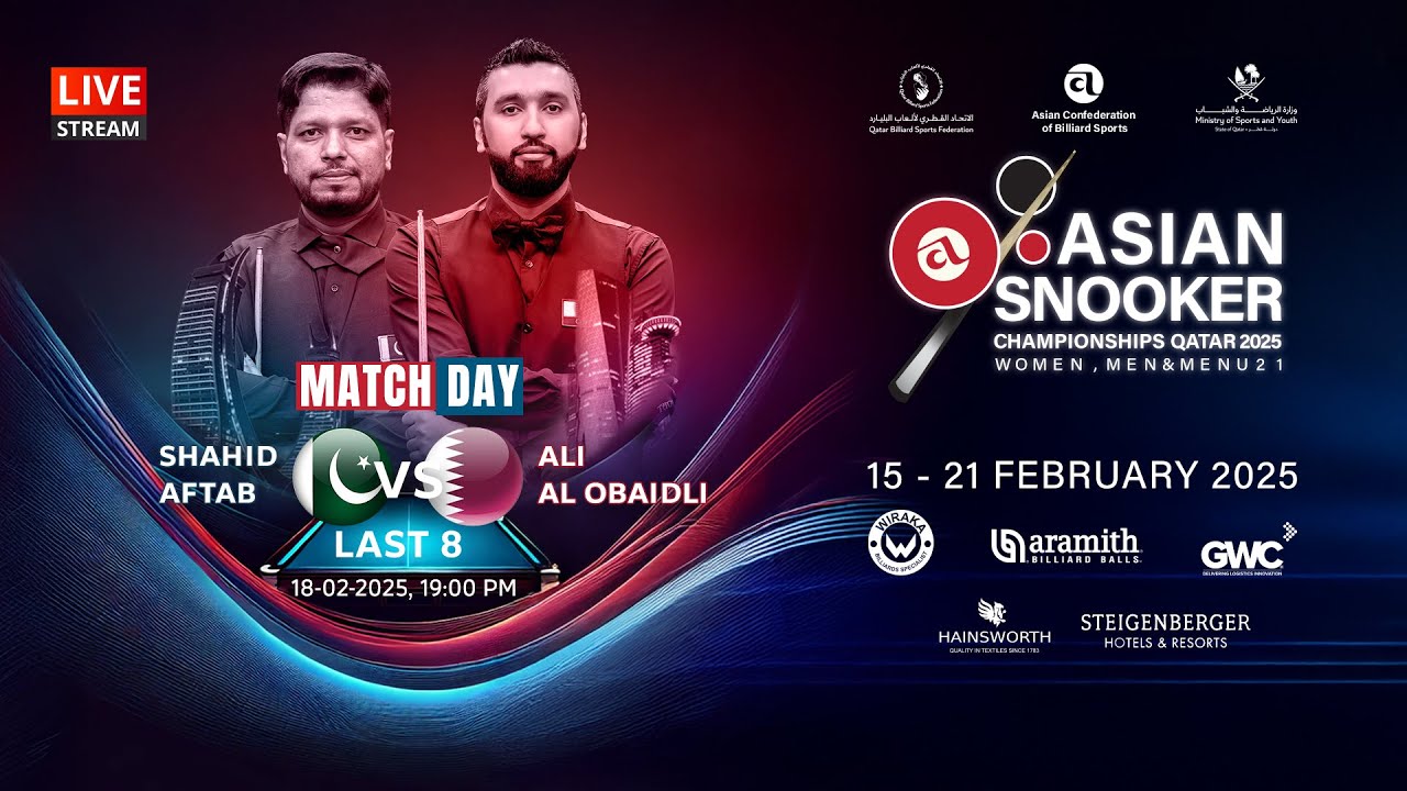 ASIAN SNOOKER CHAMPIONSHIP QATAR 2025