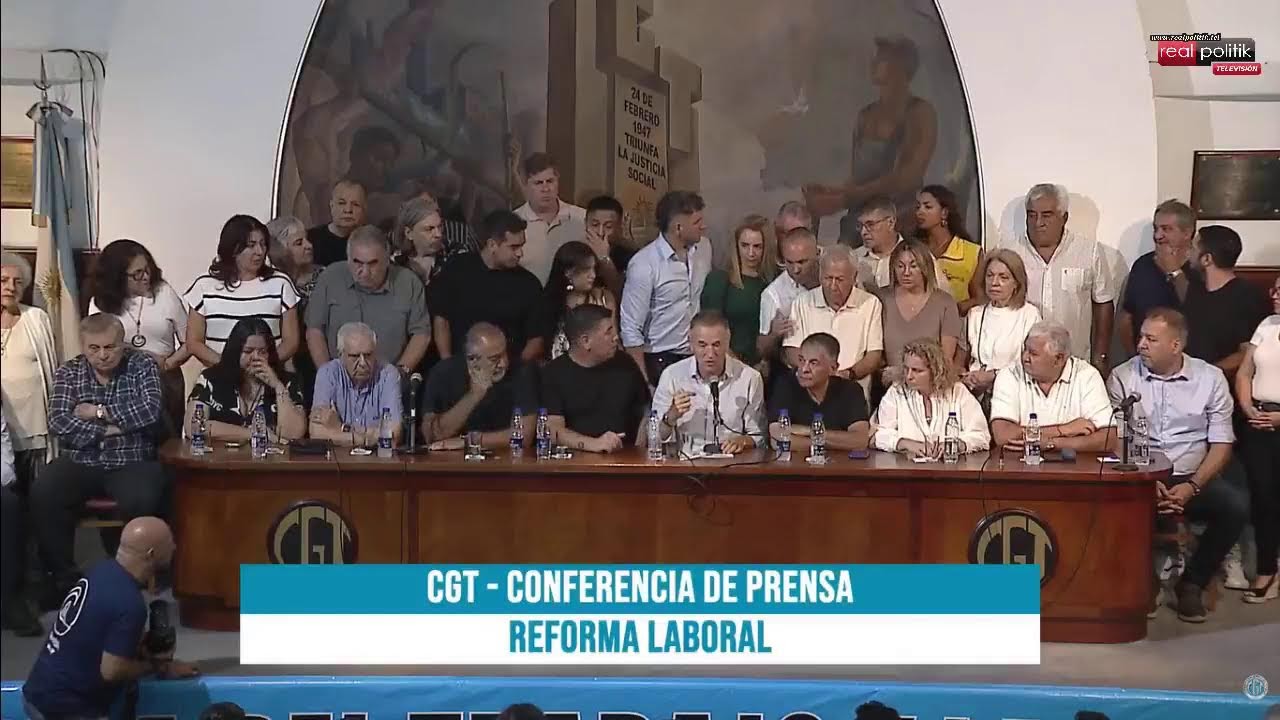 ⭕ Reforma laboral: La CGT aseguró que 