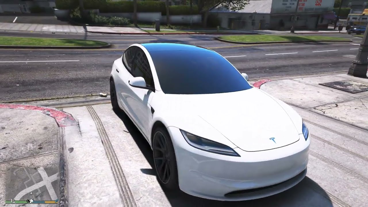 Exclusive Test Drive: 2024 Tesla Model 3 Tuning in GTA V RTX 4080