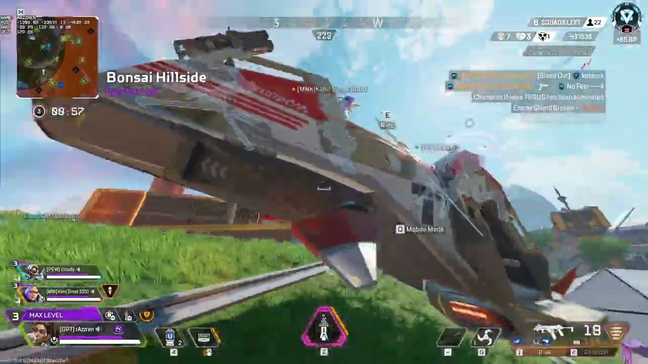 Inventing New Way to Play Apex Legends (trident strat)