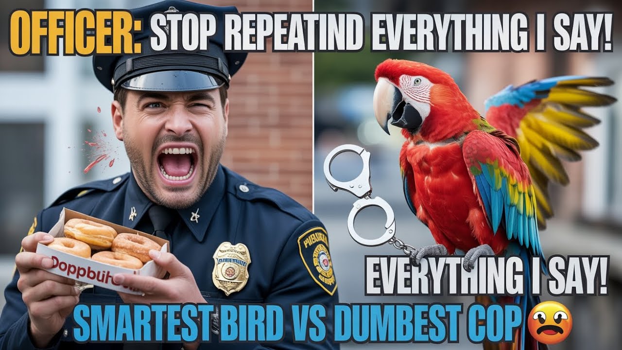 Cops Can’t Handle This Smart Parrot – Ultimate Funny Moments Try Not To Laugh Challenge #funny 