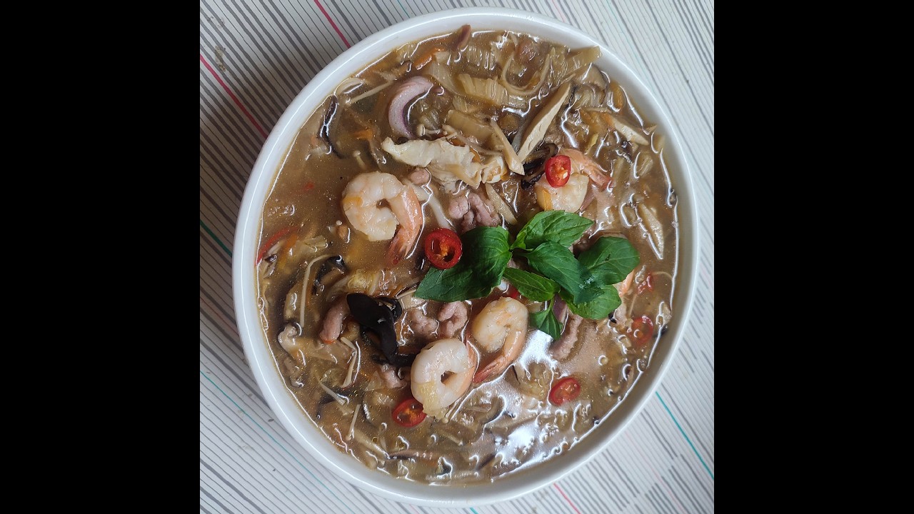 摺紙阿嬷 Nacy 教你做  古早味海鮮羹  湯底 也可變成美味的肉羹飯