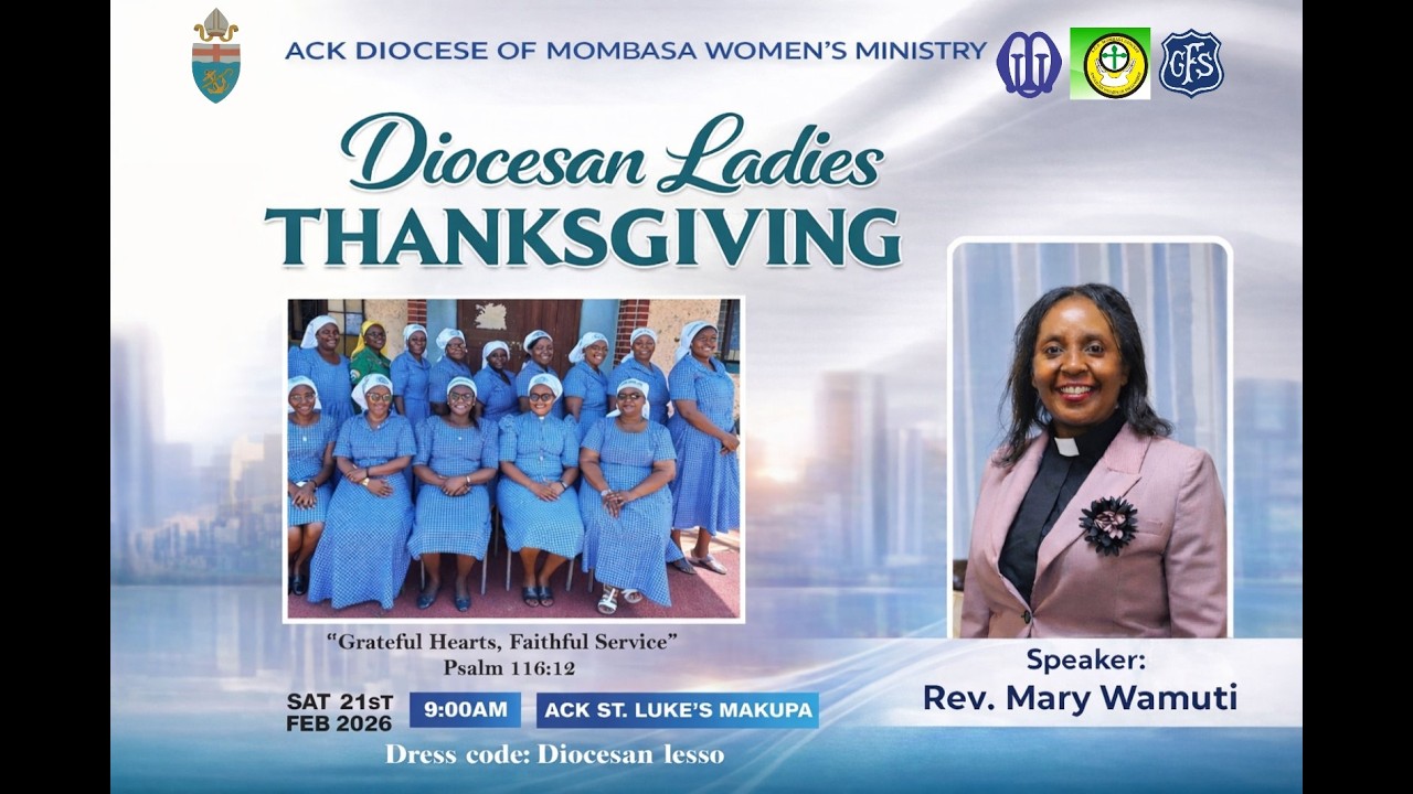 Diocesan Ladies Thanksgiving ll  At ACK St. Luke's  Makupa