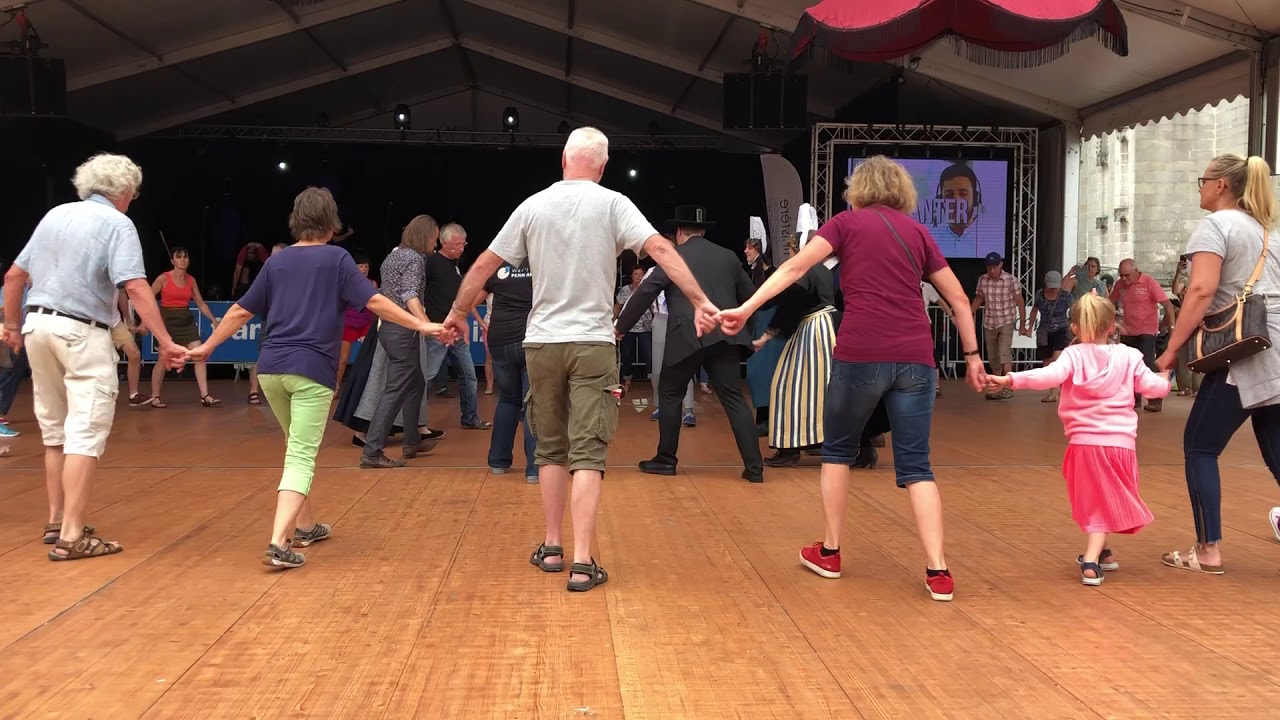 Traditional Breton dancing