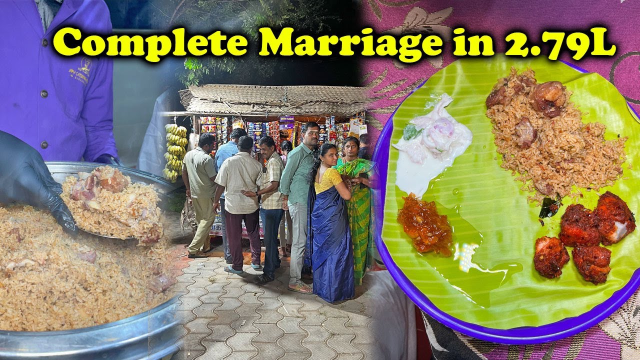 மொத்த கல்யாணத்தையும் 2.79L-யில் முடித்திடலாம் | Unbelievable Wedding Packages from Joy Catering