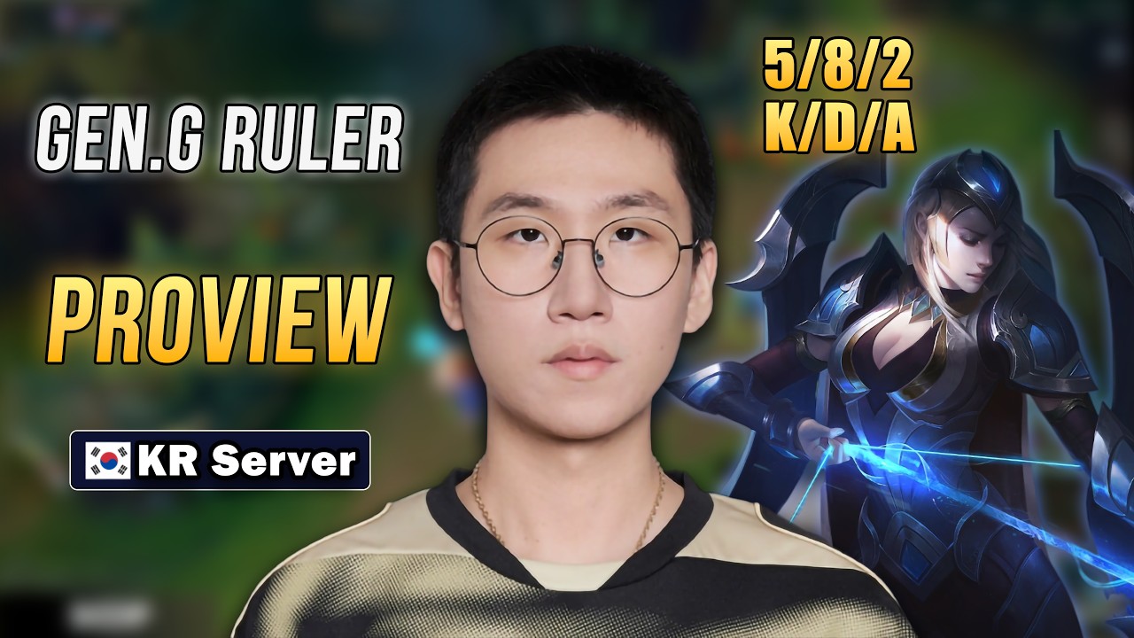 Ruler Ashe POV | Korean Challenger Solo Queue ADC Proview