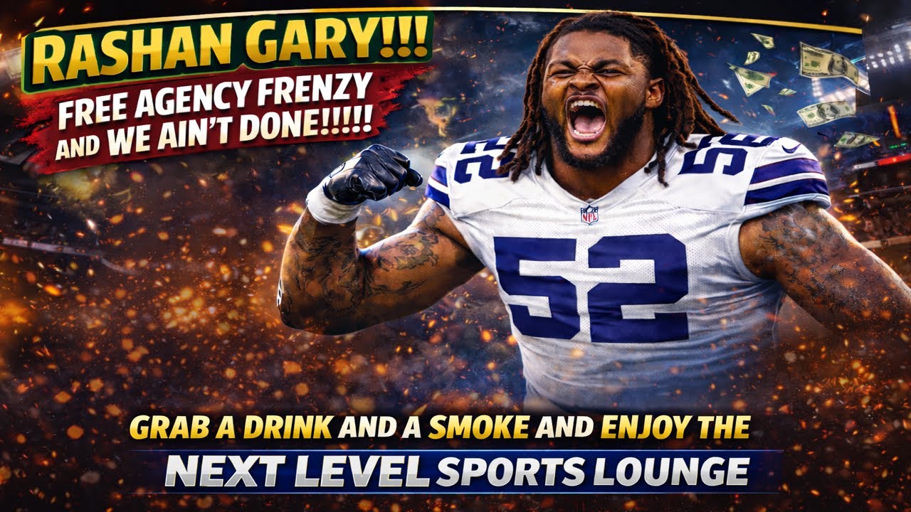 FREE AGENCY FRENZY! RASHAN GARY. HERE WE GOOOO #RASHAN GARY #NFL #DALLASCOWBOYS #PACKERS #FREEAGENCY
