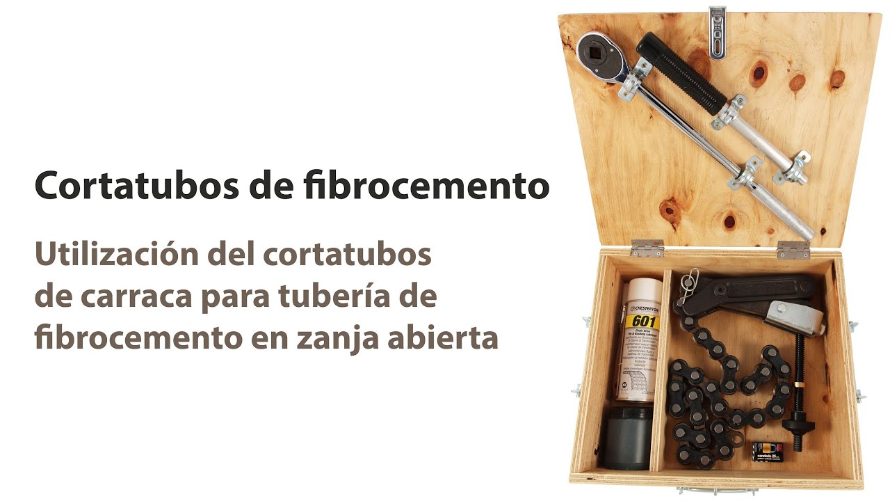 Cortatubos de fibrocemento