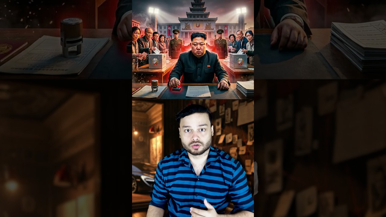 haha! Kim Jong Un JUST WON Elections By 99.3% Votes in North Korea #shorts