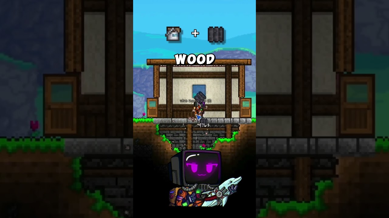 Советы по строительству стен в Terraria #terraria