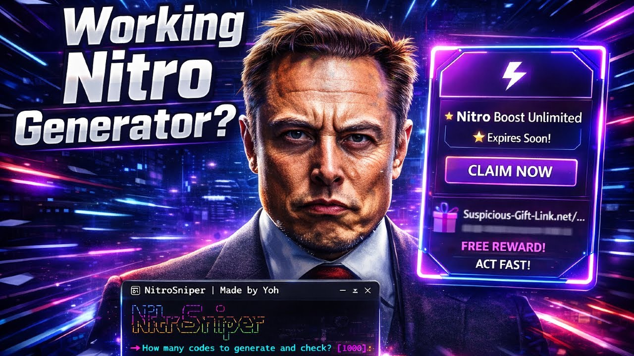 Nitro sniper generator !!! 100% FOUND NITRO 2026🚀