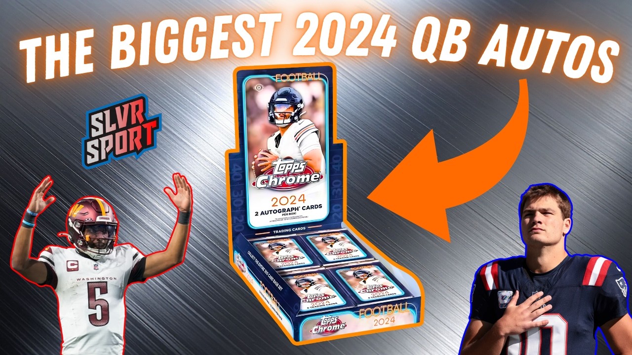 OVER $500 A BOX! 🤯 - 2024 Topps Chrome Football Hobby Box Opening