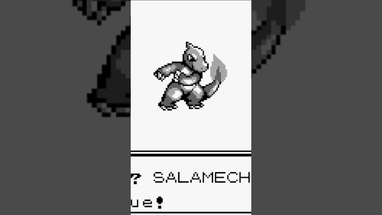 &Eacute;volution de Salameche en Reptincel #pok&eacute;mon #salameche #reptincel #pokemonblue #gameboy
