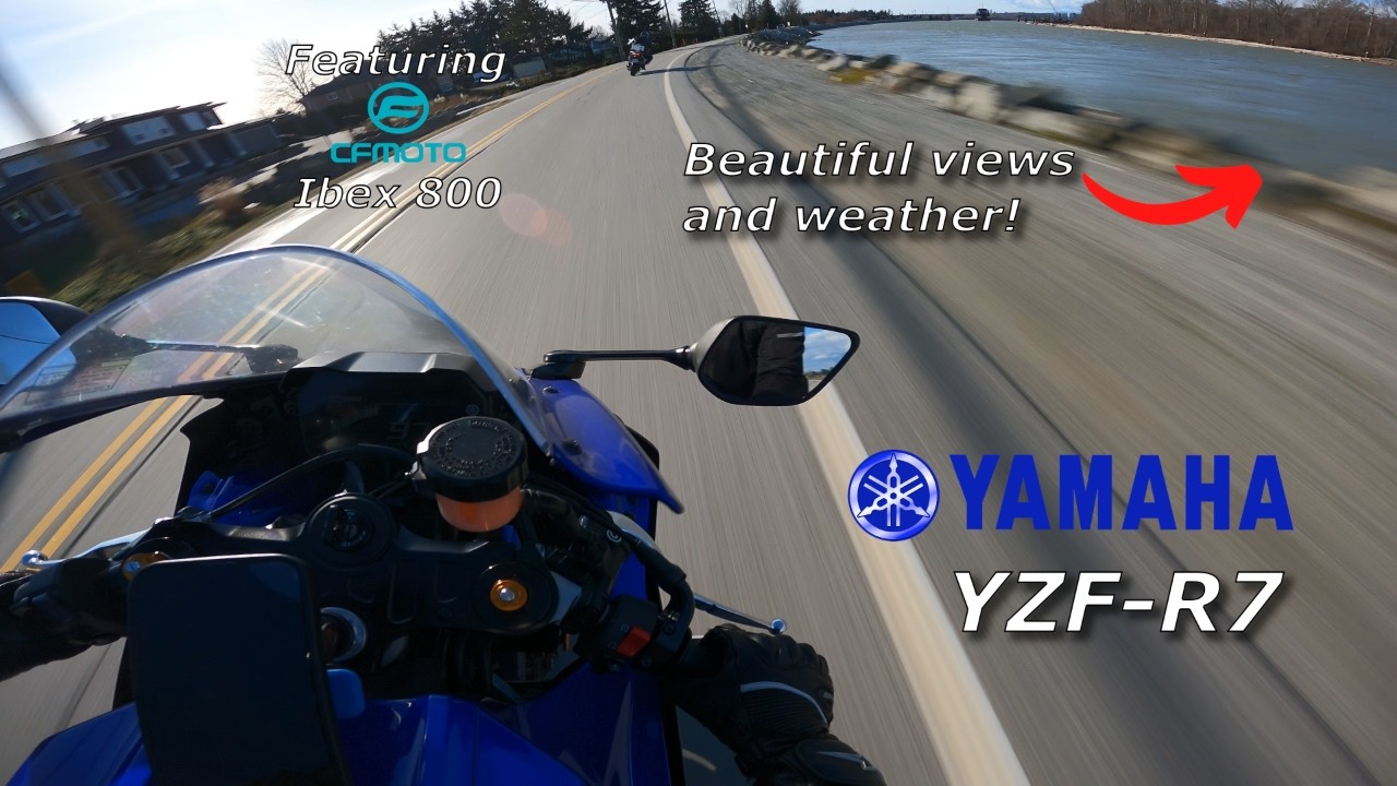 Riding with the bro | Yamaha R7 x Ibex 800 | Pure Sound (Yoshimura & SC Project) | POV | 4K