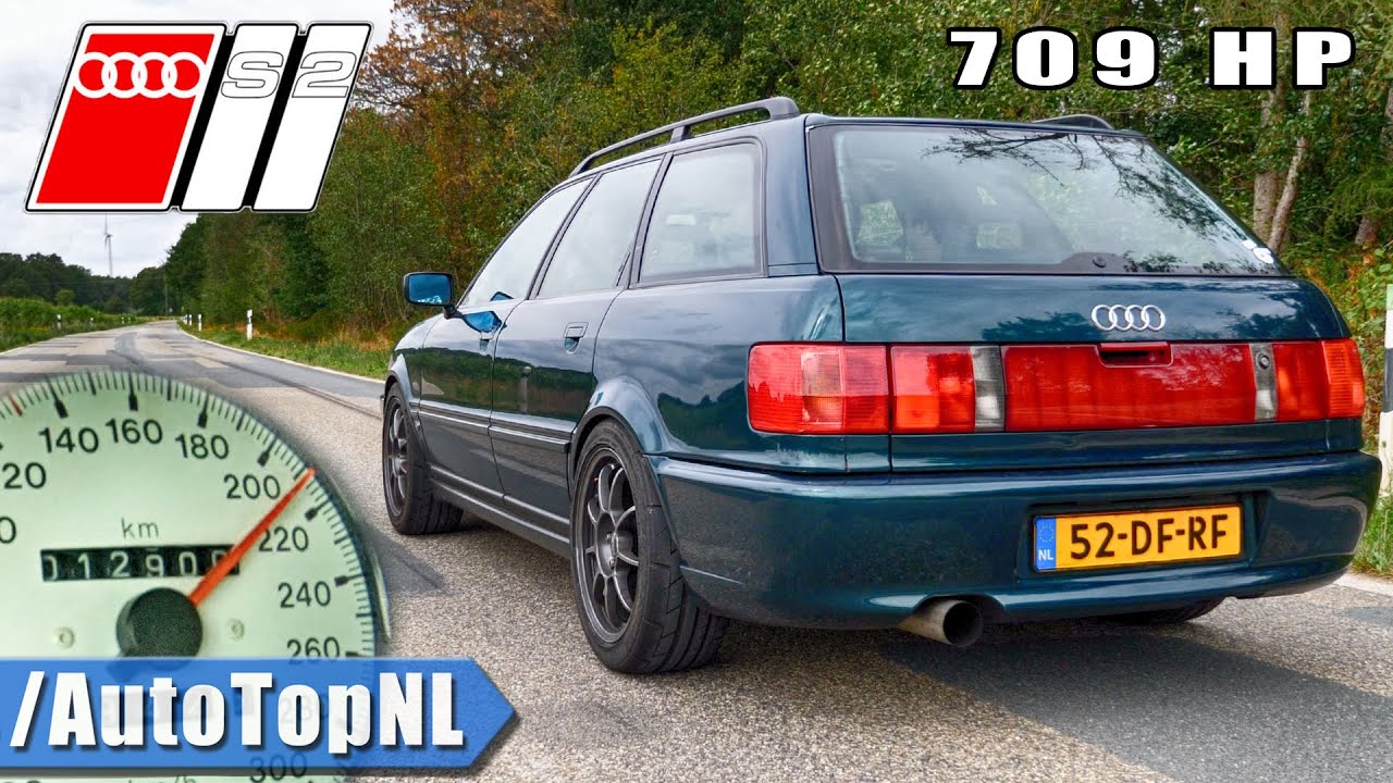 AUDI S2 709 HP DRAGY GPS 100-200km/h in 5.xx SECONDS! by AutoTopNL