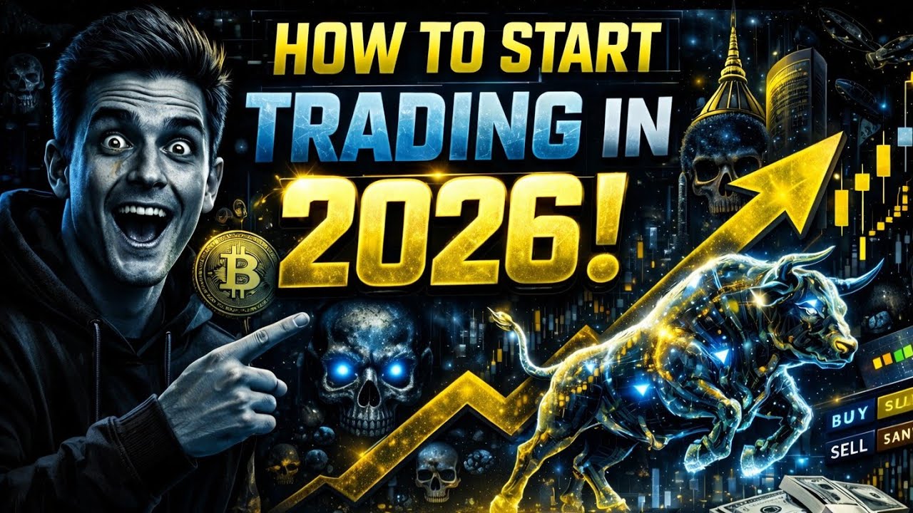 How To Start Trading In 2026 🤑☠️ #stockmarket #trading 