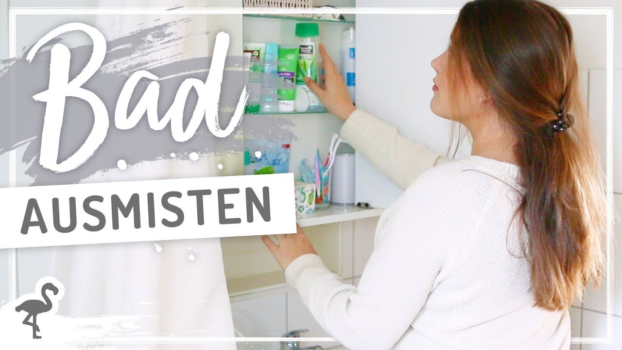 Drogerie Produkte AUSMISTEN – Badezimmer umziehen #nurwasichmag