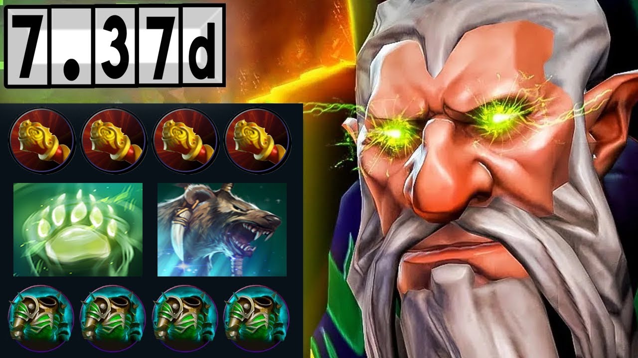 Lone Druid - ZERO MISTAKES !  [Full Match Gameplay Dota 2] 7.37d