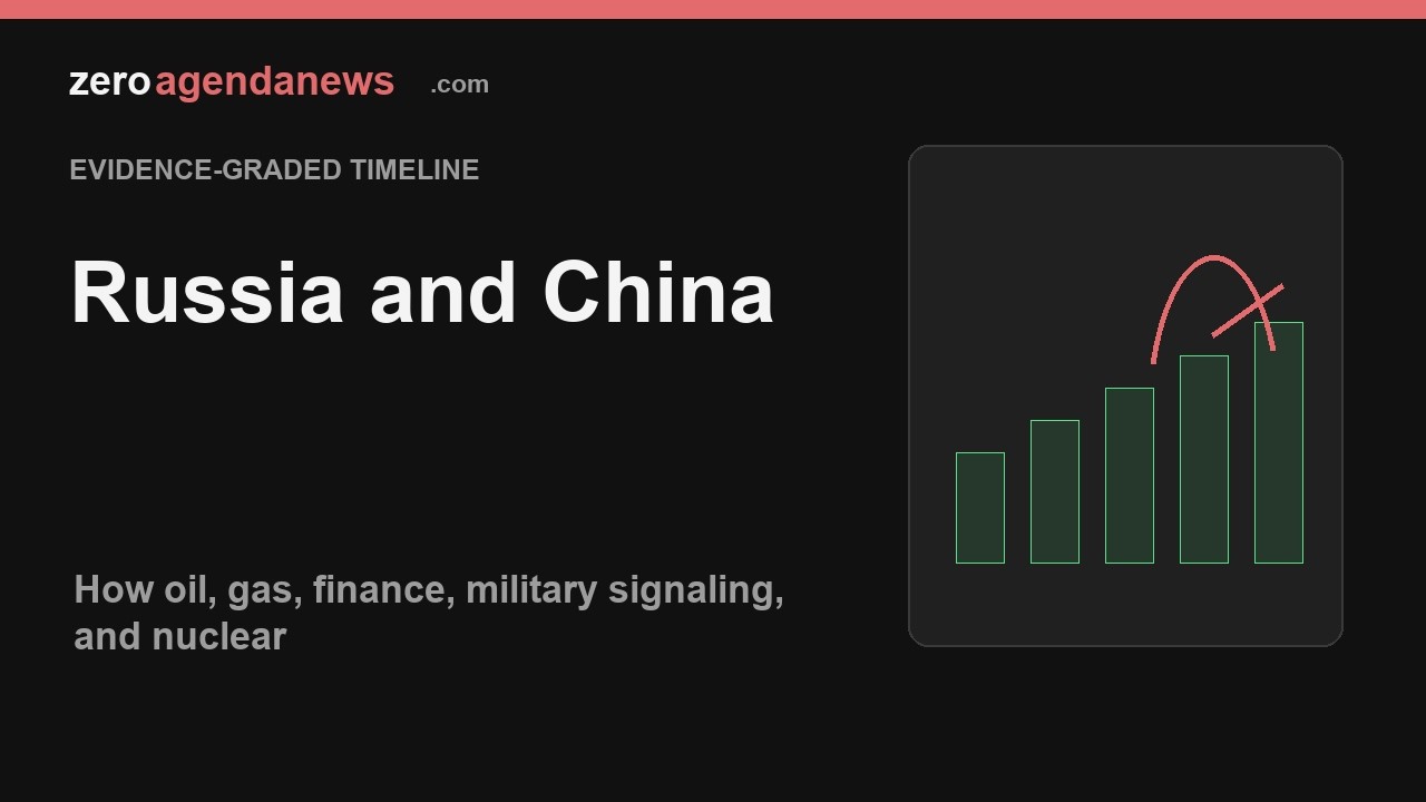 Russia and China: Strategic Partnership, Unequal Dependency