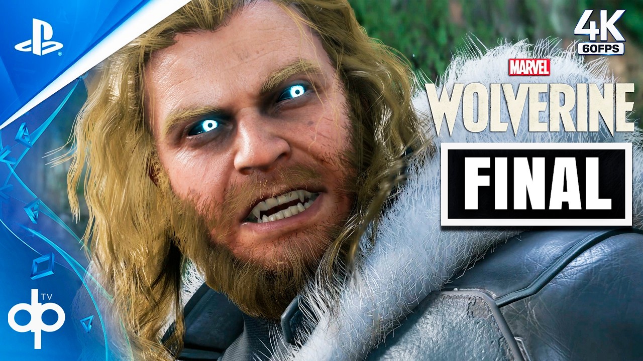 MARVEL WOLVERINE FINAL en Espa&ntilde;ol | Final Verdadero PS5 PRO (4K 60FPS)