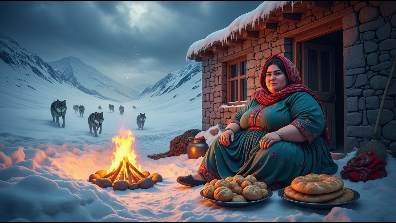 Wolves Surround Afghan Mountain Home | Winter Survival Story