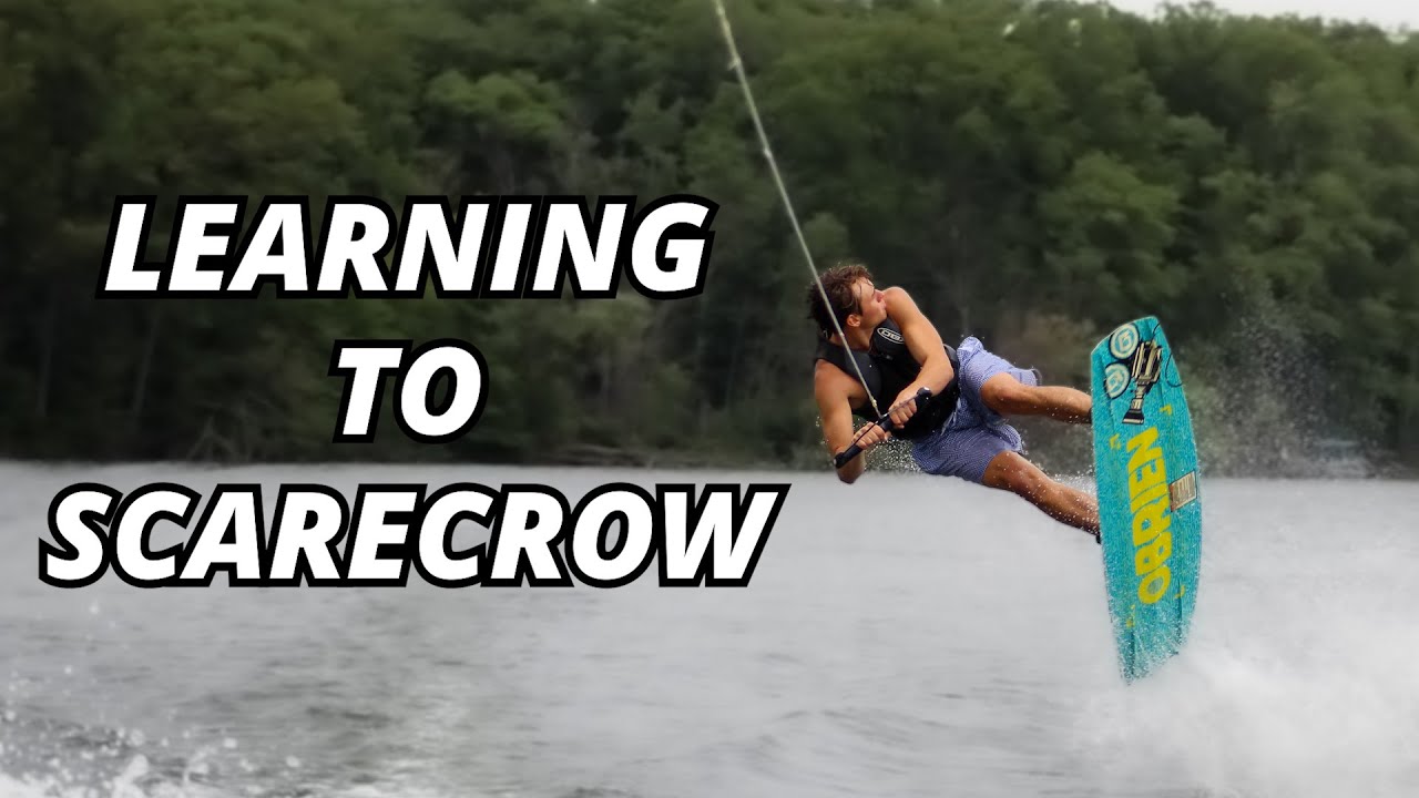 LEARNING TO SCARECROW | Wakeboarding Tricks