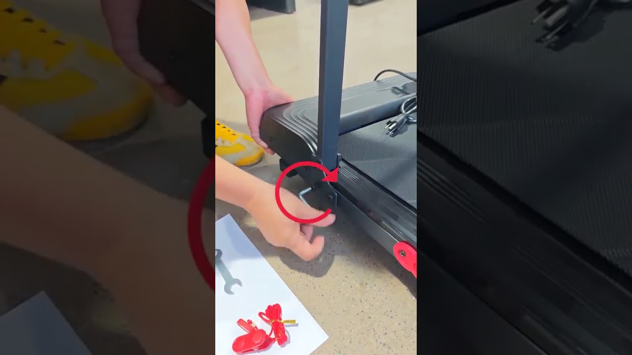 Unbox & Install in Minutes | Compact Treadmill for Home 🏡⚡