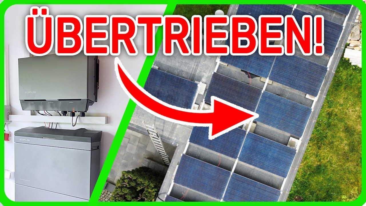 INSTALLATION: 15kWh Speicher + 6kWp Solar mit PowerOcean! ☀️🔋EcoFlow Heimspeicher Kraftwerk