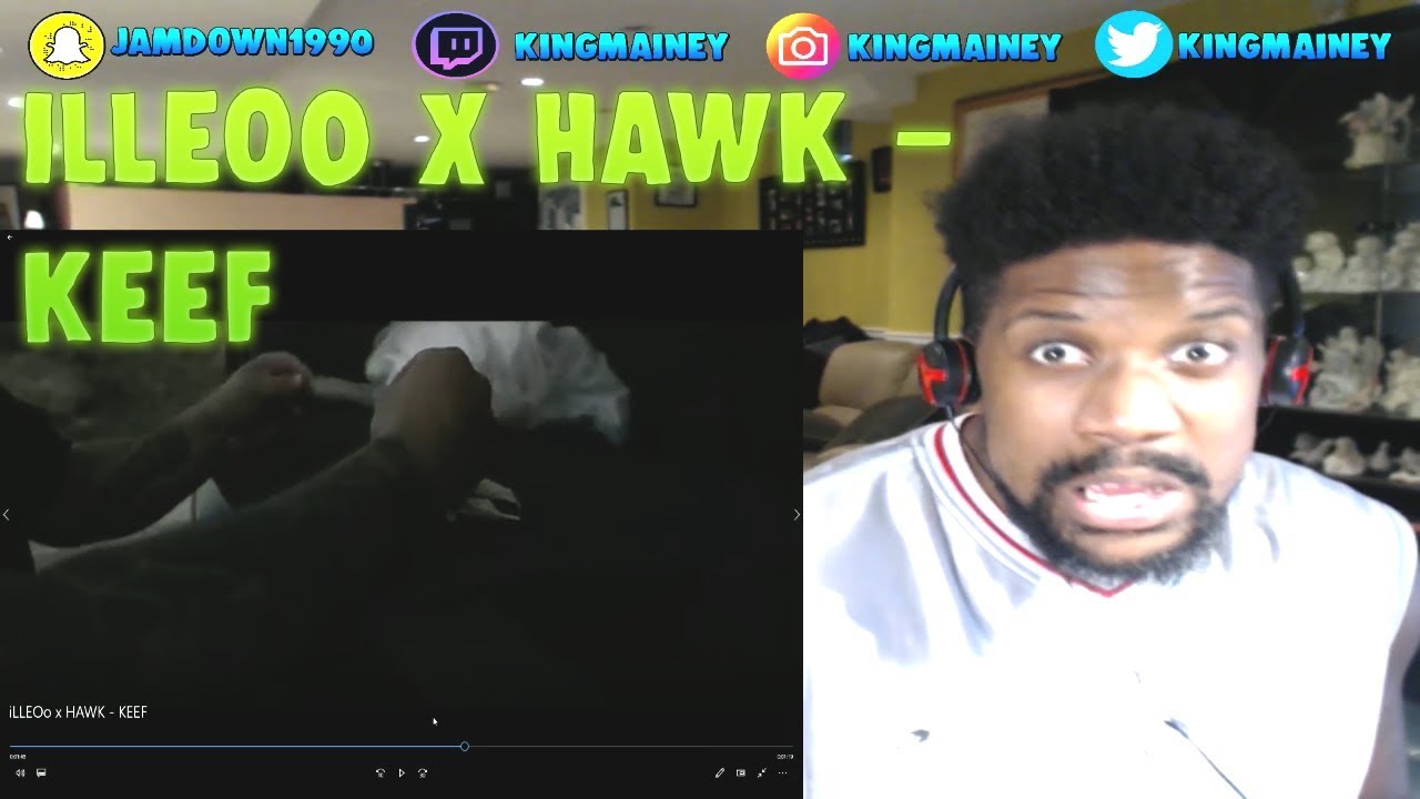 (GREEK)iLLEOo x HAWK - KEEF ✓ REACTION!!