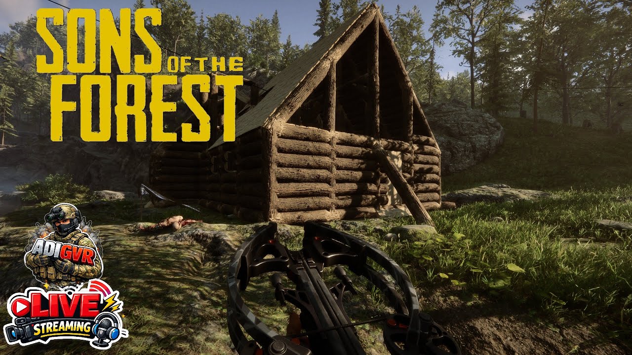 🔴LIVE. SONS OF THE FOREST,  LUCRAM INTENS LA CASA!