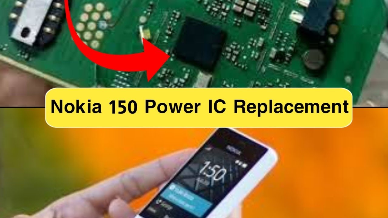 Nokia 150 Power IC Replacement #mobile #mobilerepair #viral_video
